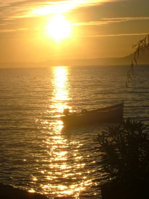 foto di Valerio Sartori - Porto, tramonto invernale 2006